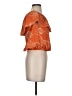 Sienna Sky 100% Polyester Orange Short Sleeve Blouse Size S - photo 4