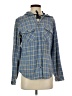 Columbia Plaid Blue Long Sleeve Button-Down Shirt Size S - photo 1
