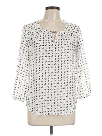 Jon & Anna 3/4 Sleeve Blouse (view 1)