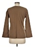 Zara Basic Brown 3/4 Sleeve T-Shirt Size M - photo 2