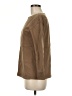 Zara Basic Brown 3/4 Sleeve T-Shirt Size M - photo 5