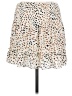 Aqua 100% Polyester Animal Print Ivory Casual Skirt Size M - photo 2