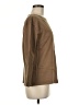 Zara Basic Brown 3/4 Sleeve T-Shirt Size M - photo 4