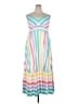 Torrid Stripes White Casual Dress Size 2X Plus (2) - photo 1