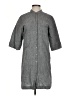 Vince. Gray 3/4 Sleeve Button-Down Shirt Size S - photo 1