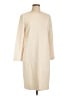 J.Crew Solid Ivory Casual Dress Size 10 (tall) - photo 1