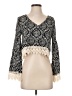 Cecico 100% Rayon Ivory Long Sleeve Blouse Size S - photo 1