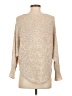 BLVD 100% Polyester Metallic Tan Pullover Sweater Size S - photo 2