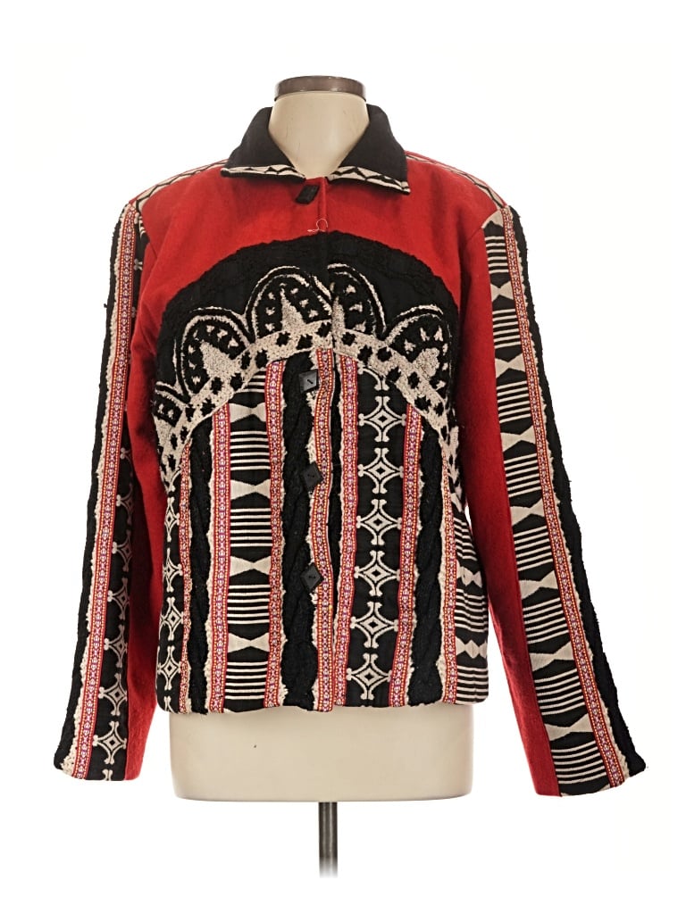 Pre-owned Coldwater Creek Jacket In Red