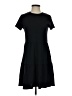 Nicole Miller Solid Black Casual Dress Size S - photo 1