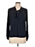 Amour Vert Blue Long Sleeve Top Size L - photo 1