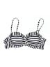 Boden Stripes White Ivory Swimsuit Top Size M - photo 1