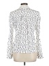 Boden Polka Dots White Long Sleeve Blouse Size 10 - photo 2