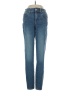 Express Solid Blue Jeans Size 2R - photo 1