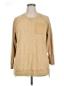 Soft Surroundings Tan Pullover Sweater Size 1X - photo 1