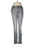 White House Black Market Chevron-herringbone Gray Jeans Size 8 - photo 1