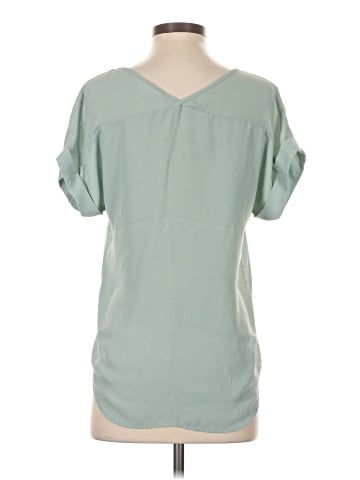 Pink Rose Short Sleeve Blouse (view 2)