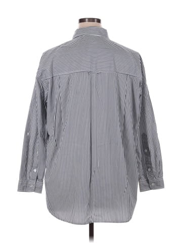 Gloria Vanderbilt 3/4 Sleeve Button-Down Shirt (view 2)