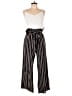 Justify Stripes Black Jumpsuit Size L - photo 1