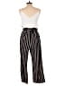 Justify Stripes Black Jumpsuit Size L - photo 2