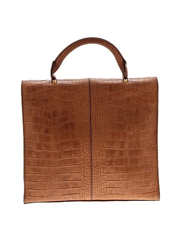 Pure Collection Leather Satchel (view 2)