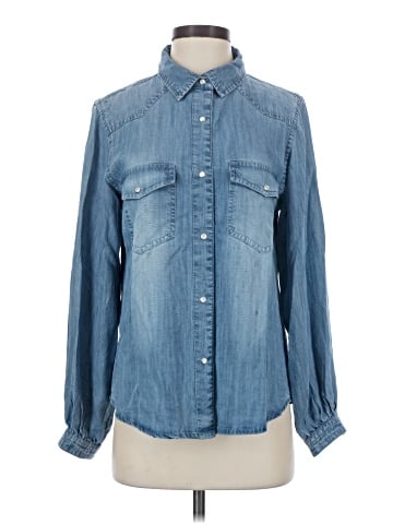 Elan Long Sleeve Button-Down Shirt (view 1)
