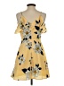 JOA 100% Polyester Floral Yellow Cocktail Dress Size XS - photo 2