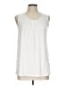 Papillon White Sleeveless Blouse Size L - photo 1