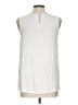 Papillon White Sleeveless Blouse Size L - photo 2