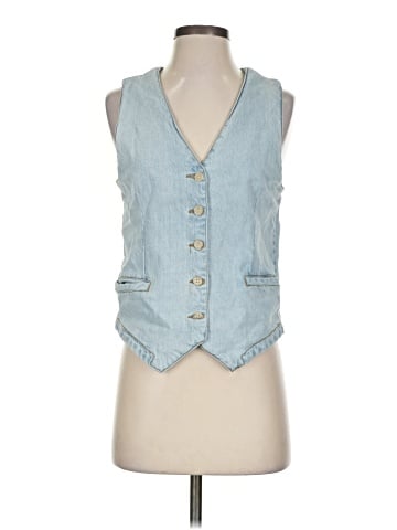 Habitual Denim Vest (view 1)