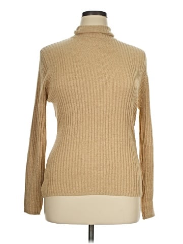 Basic Editions Turtleneck Sweater (view 1)
