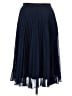 Topshop 100% Polyester Solid Blue Formal Skirt Size 6 - photo 1