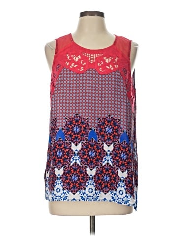Pale Sky Sleeveless T-Shirt (view 1)