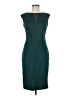 Vince Camuto Solid Teal Cocktail Dress Size 6 - photo 1