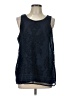 Max Studio Blue Sleeveless Blouse Size L - photo 1
