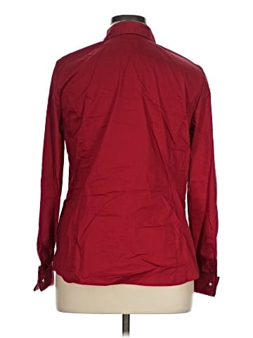 Jaclyn Smith Long Sleeve Button-Down Shirt (view 2)