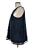 Max Studio Blue Sleeveless Blouse Size L - photo 5