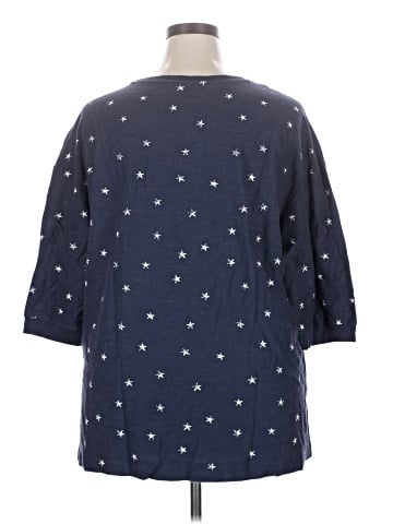 SONOMA life + style 3/4 Sleeve Blouse (view 2)