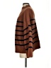 A.L.C. 100% Merino Wool Stripes Brown Wool Pullover Sweater Size S - photo 5