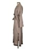 Monki Gray Trenchcoat Size XS - photo 5