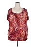 Cato Red Short Sleeve Blouse Size 18 - 20 - photo 1