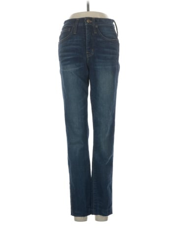 Madewell Slim Straight Jeans in William Wash (view 1)