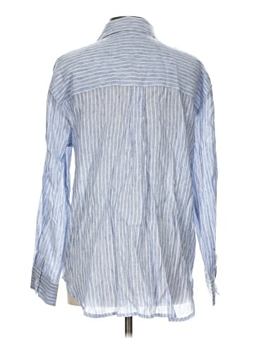 Blue Island Long Sleeve Button-Down Shirt (view 2)
