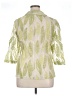 Sigrid Olsen Green 3/4 Sleeve Button-Down Shirt Size XL - photo 2