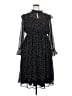Torrid 100% Polyester Polka Dots Black Casual Dress Size 2X Plus (2) - photo 1