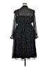 Torrid 100% Polyester Polka Dots Black Casual Dress Size 2X Plus (2) - photo 2
