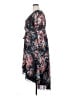 Torrid Floral Gray Black Cocktail Dress Size 2X Plus (2) - photo 5