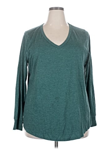 Torrid 3/4 Sleeve T-Shirt (view 1)