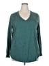 Torrid Teal 3/4 Sleeve T-Shirt Size 2X Plus (2) - photo 1