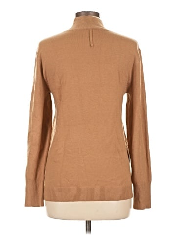 Ecru Long Sleeve Turtleneck (view 2)
